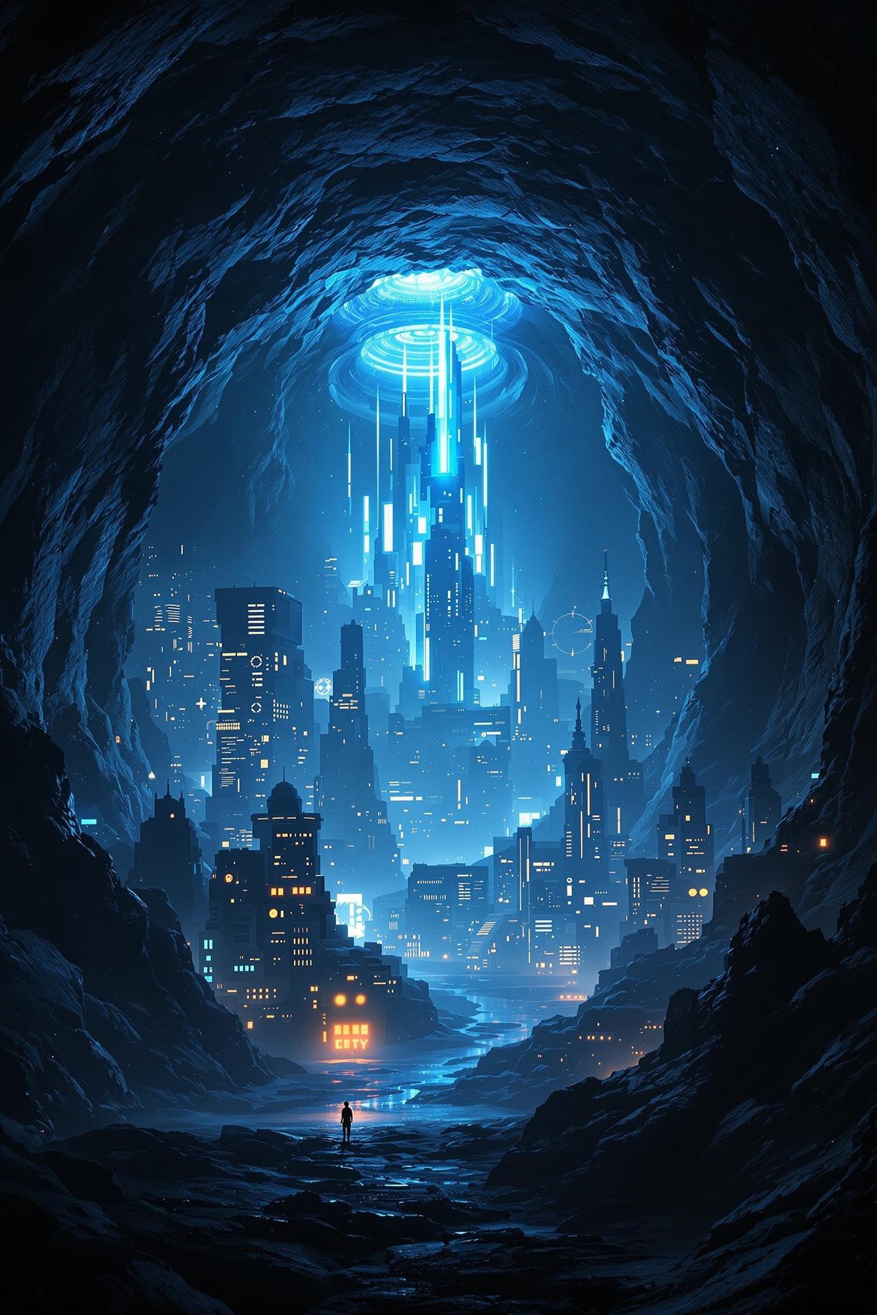 地心堡垒 - 2026年科幻电影 地心堡垒 电影海报 - 深夜影视